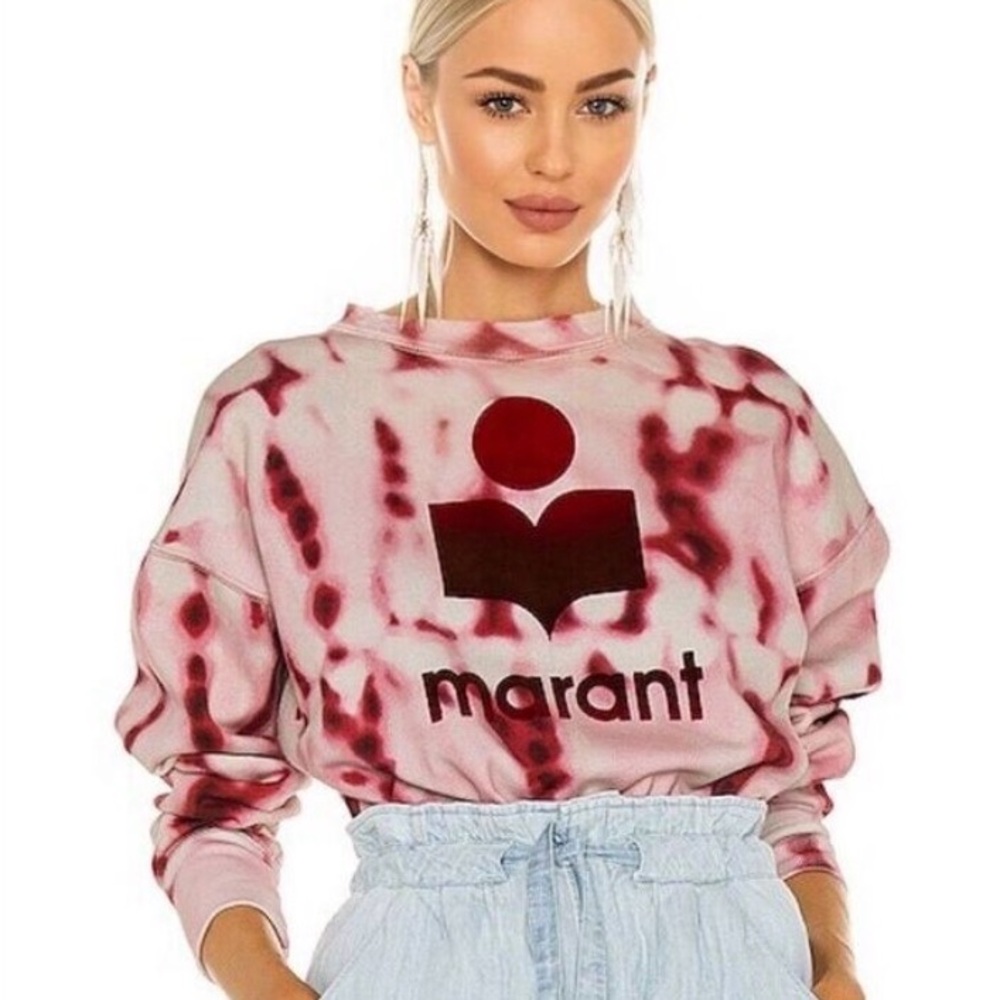 Isabel Etoile Marant  tie dye sweatshirt
